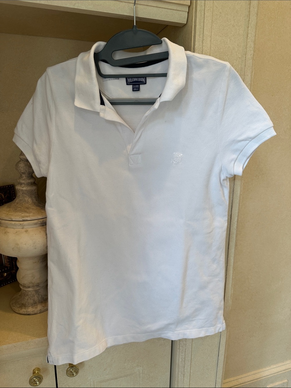 Vilebrequin White Men’s Polo Shirt